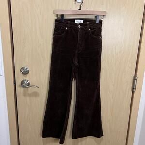 Rolla’s East Coast Flare Corduroy High Rise Jeans